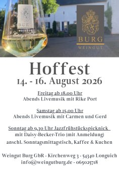 Foto Weingut Burg Plakat 